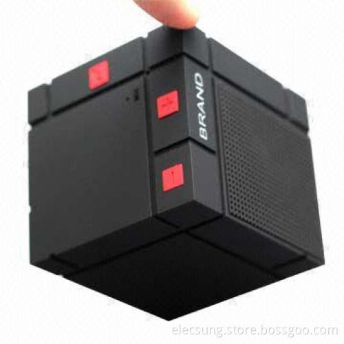 New Mini Bluetooth Speaker, Mondrain Design, Handsfree and Aux Input